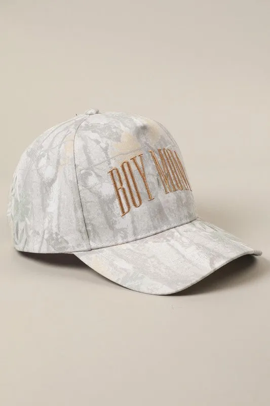 FINAL SALE!! "Boy Mom" Camo Trucker Hat sold by Glitzy Bella product image thumbnail 5