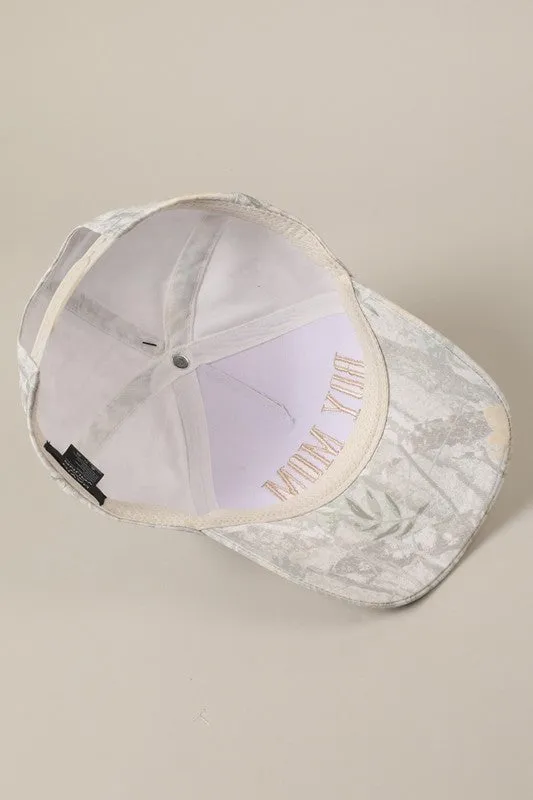 FINAL SALE!! "Boy Mom" Camo Trucker Hat sold by Glitzy Bella product image thumbnail 2