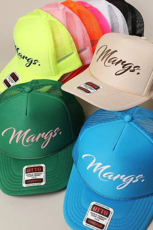 “Margs" Trucker Hat in Green sold by Glitzy Bella product image thumbnail 5