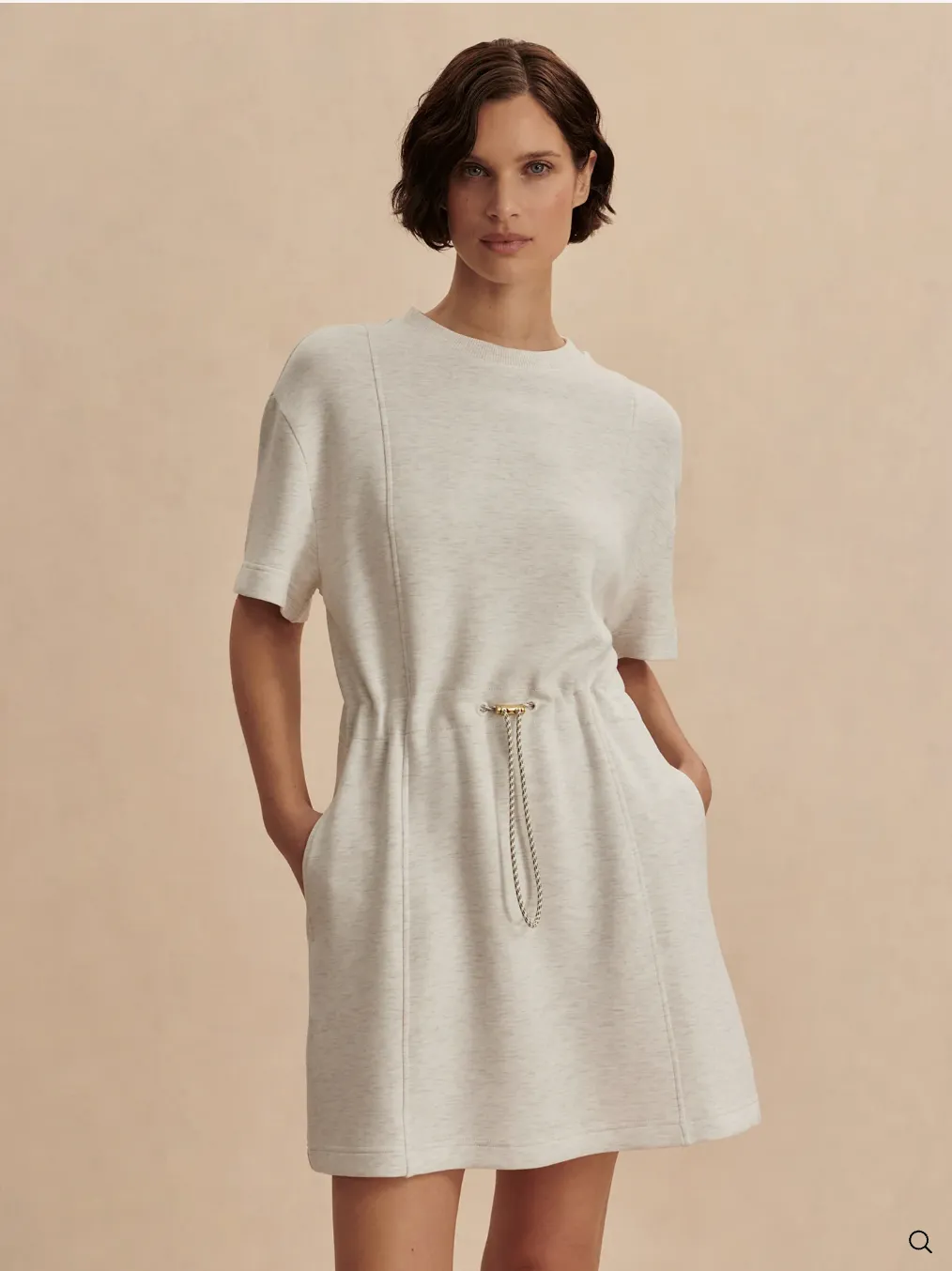 FINAL SALE!! Maple Dress 2.0 in Ivory Marl sold by Glitzy Bella