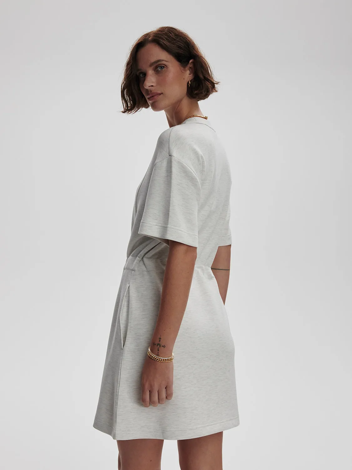 FINAL SALE!! Maple Dress 2.0 in Ivory Marl sold by Glitzy Bella product image thumbnail 5