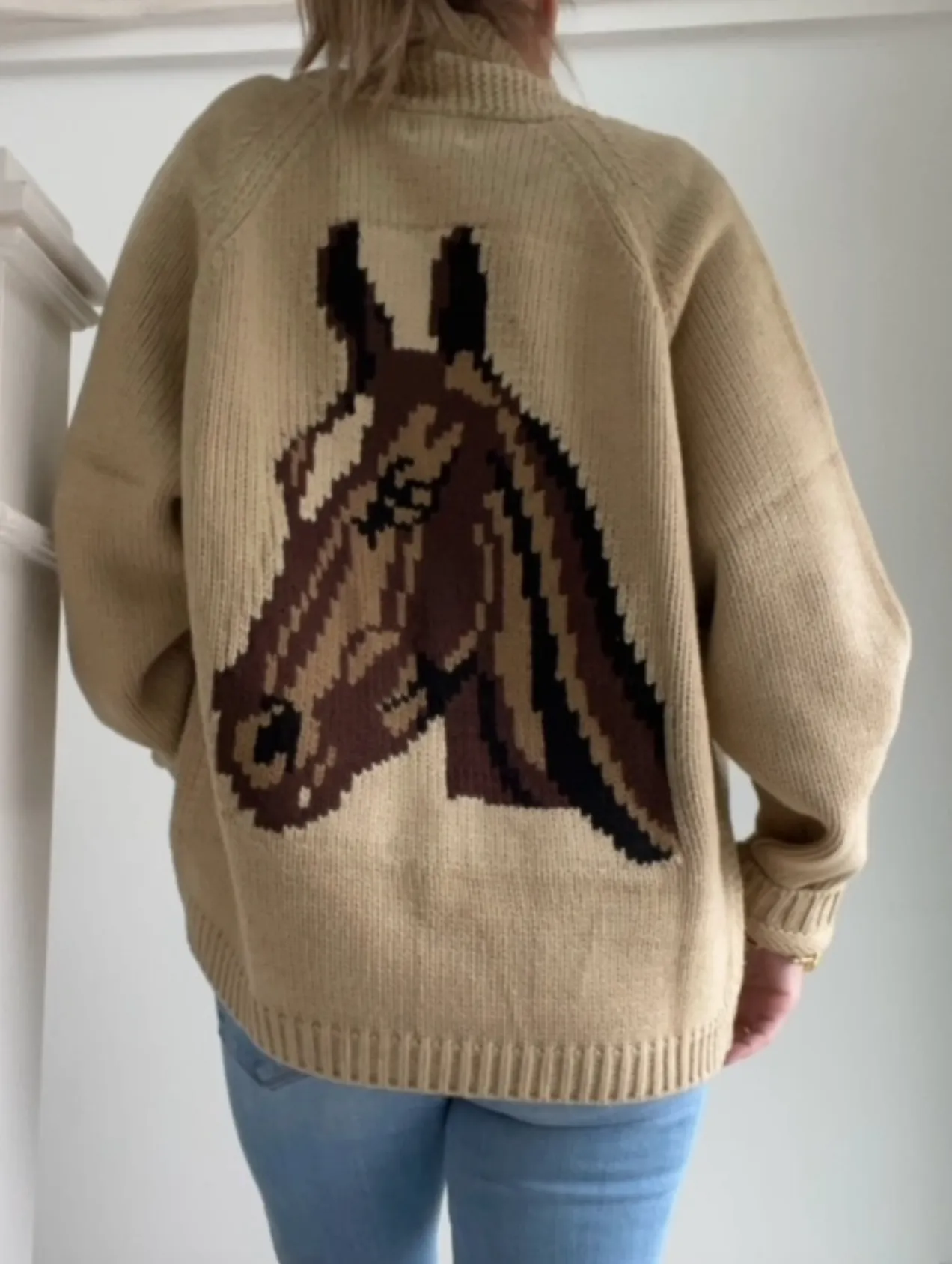 NEW!! Varsity Horse Cardigan sold by Glitzy Bella