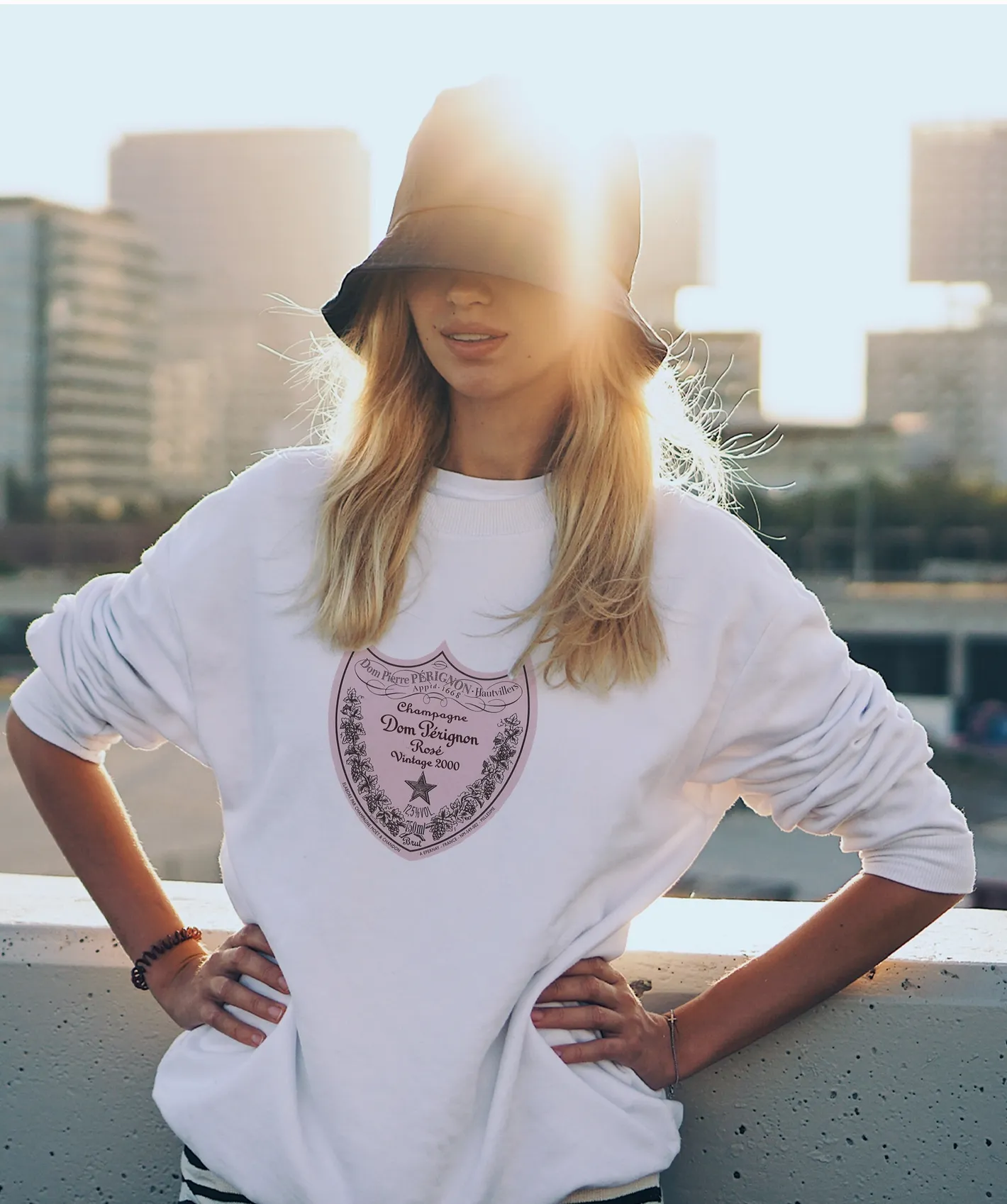 FINAL SALE!! "Champagne Stars" Sweatshirt sold by Glitzy Bella