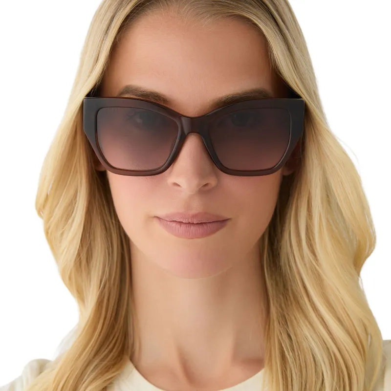 FINAL SALE!! Vivienne Brown Gradient Polarized Sunglasses sold by Glitzy Bella