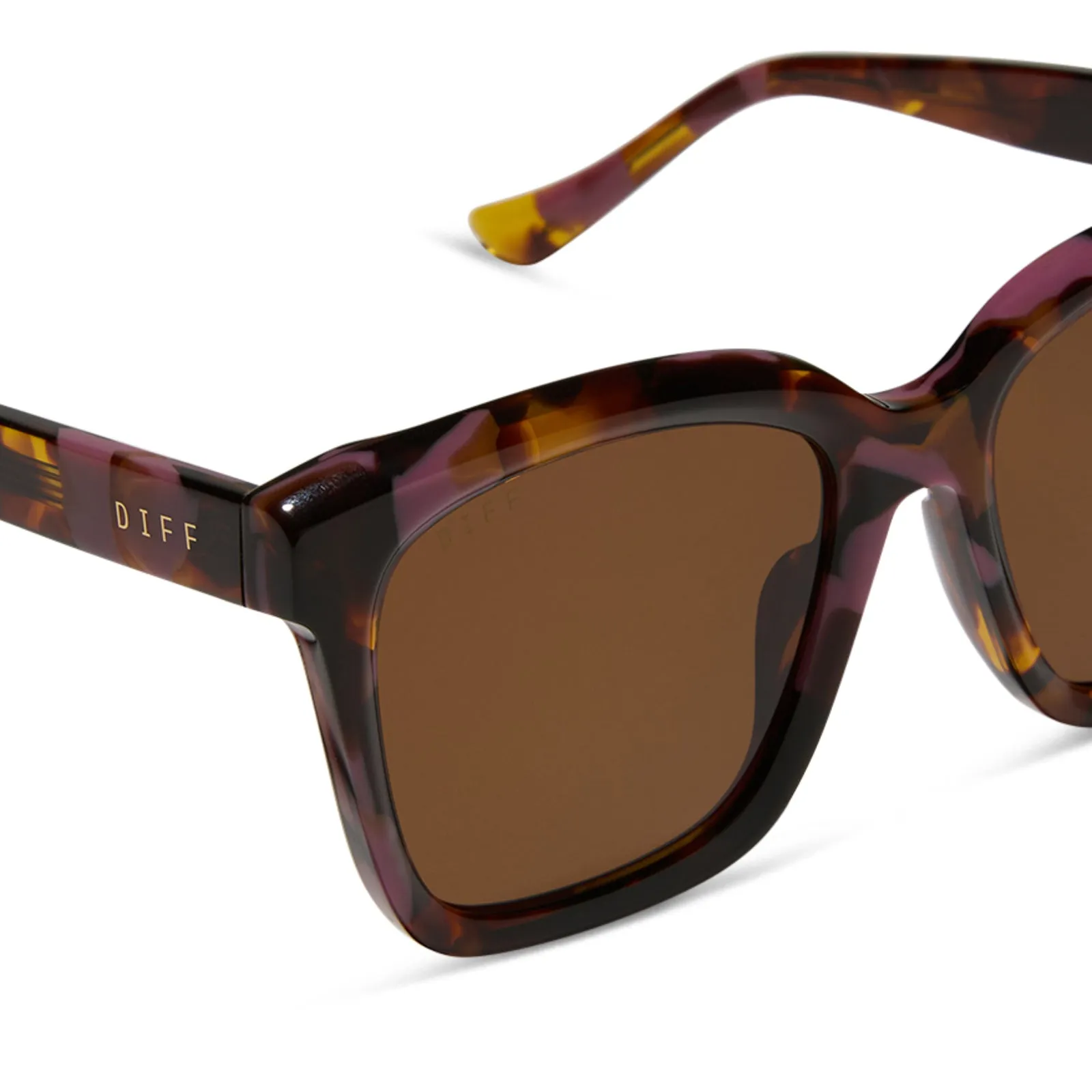 FINAL SALE!! Meredith Sunglasses in Tortiose sold by Glitzy Bella product image thumbnail 4
