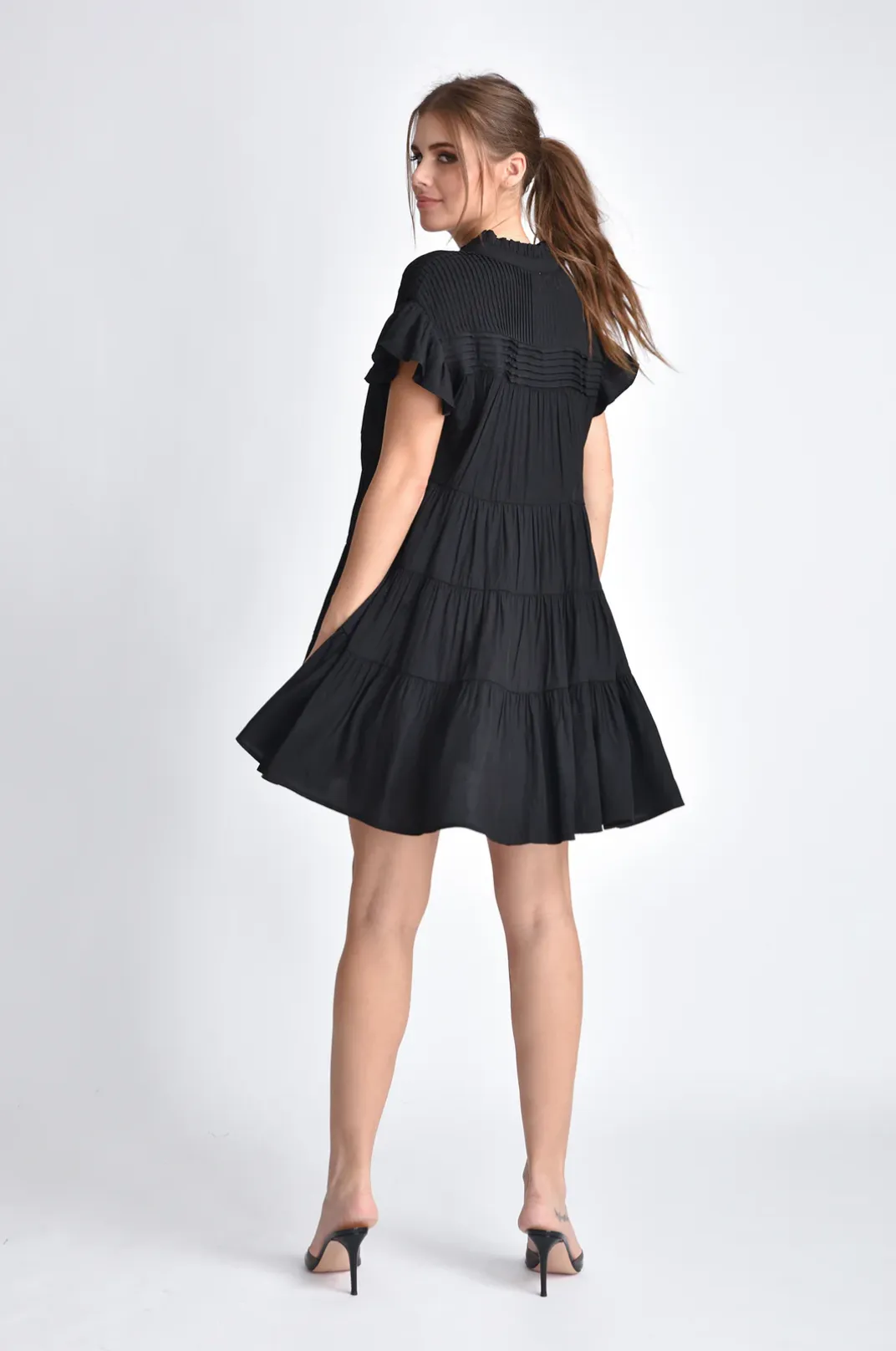 FINAL SALE!! "Vera" Button Down Dress sold by Glitzy Bella product image thumbnail 2