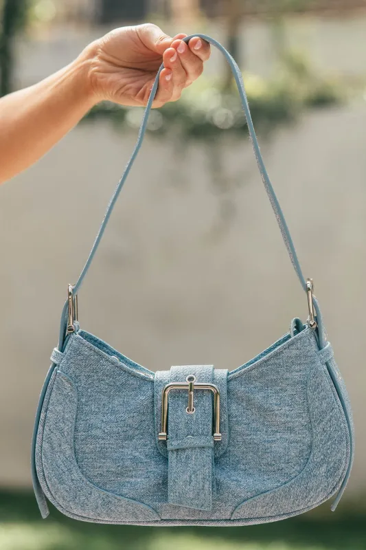 人気【Ming London】Cute Wander Denim ショルダーバッグ Cute Wander Denim Shoulder Bag | Parallel