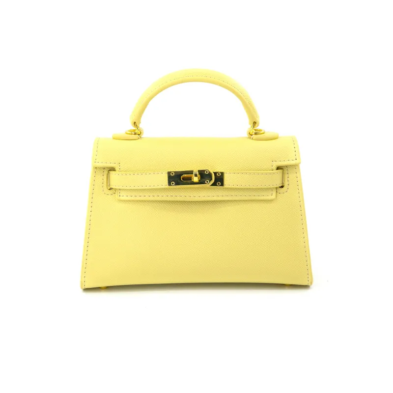 NEW!! Icon Mini Purse in Yellow sold by Glitzy Bella