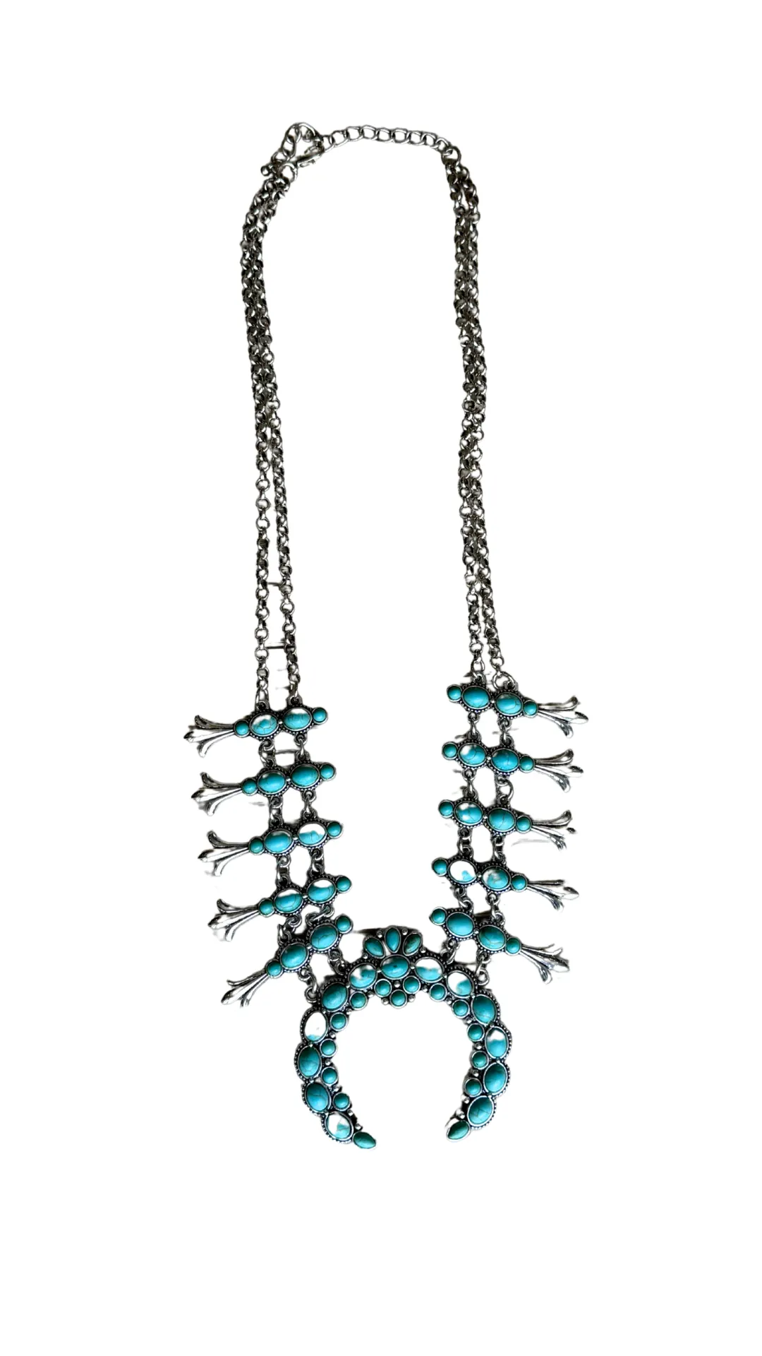NEW!! "Sierra" Imitation Turquoise Necklace in 3 Styles! sold by Glitzy Bella product image thumbnail 4