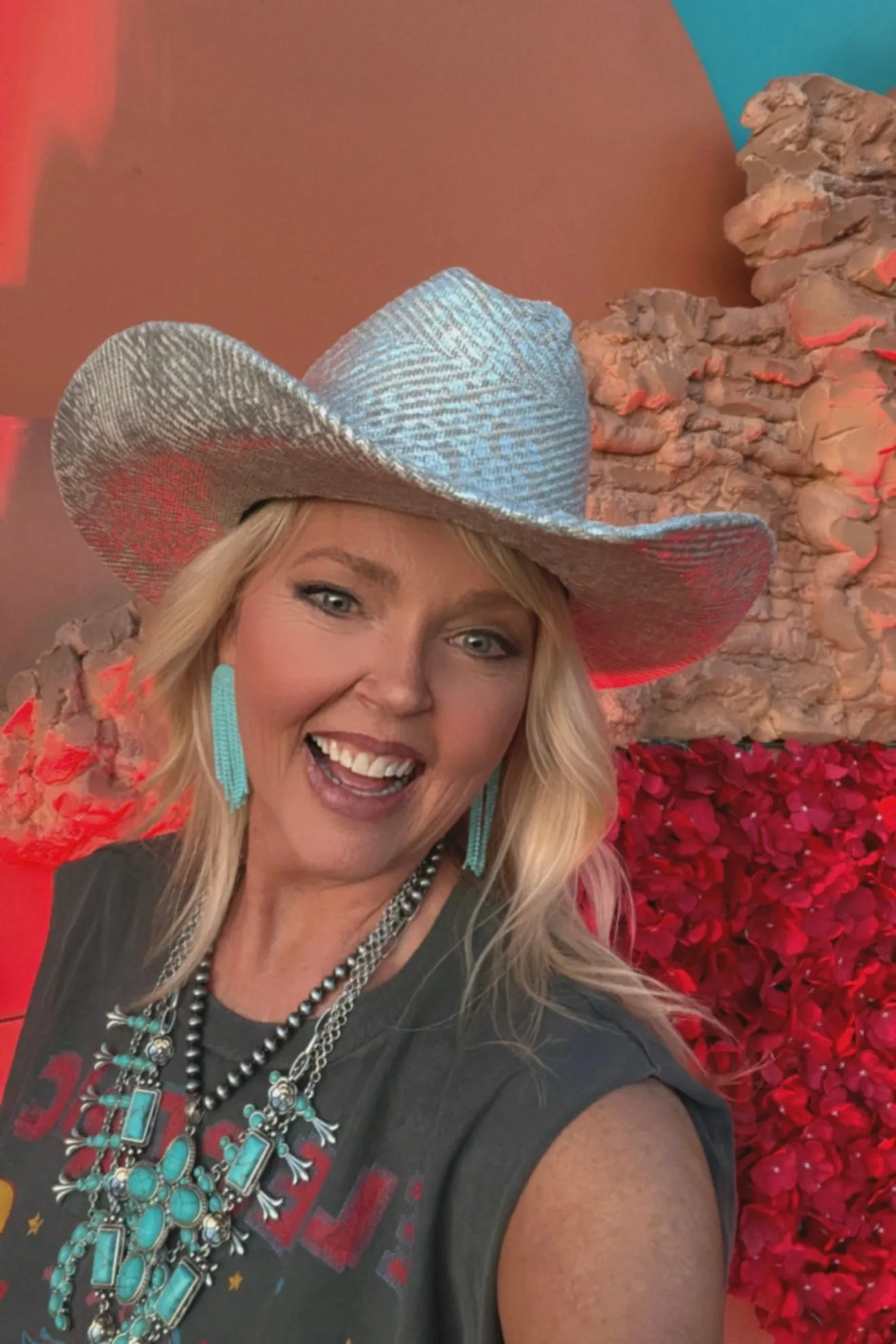 NEW!! "Sierra" Imitation Turquoise Necklace in 3 Styles! sold by Glitzy Bella product image thumbnail 2