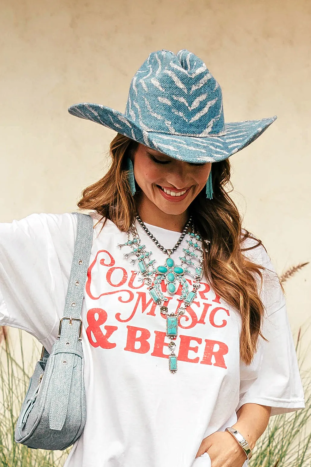 NEW!! "Sierra" Imitation Turquoise Necklace in 3 Styles! sold by Glitzy Bella