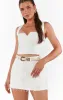 NEW!! Statesboro Skort in White sold by Glitzy Bella