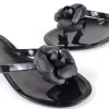 NEW!! Coco Jelly Slides in Black sold by Glitzy Bella