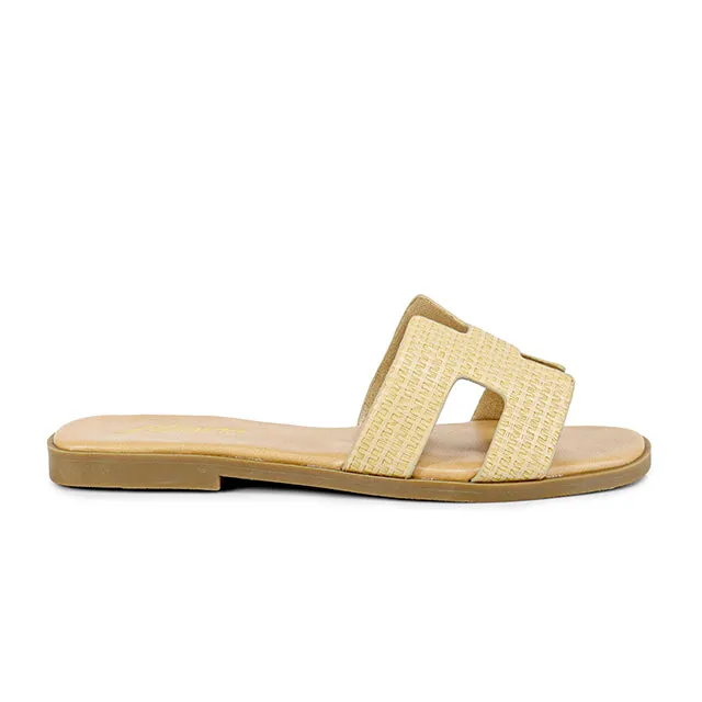 FINAL SALE!! The "Plaza" Sandal in Raffia sold by Glitzy Bella product image thumbnail 3
