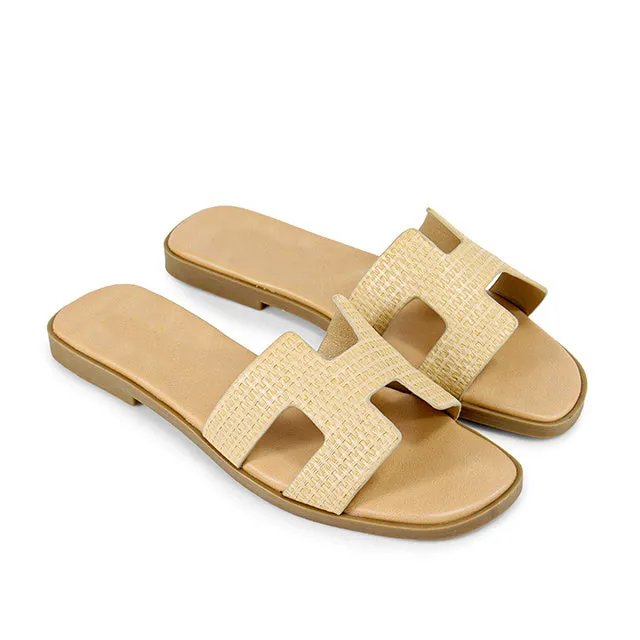 FINAL SALE!! The "Plaza" Sandal in Raffia sold by Glitzy Bella product image thumbnail 2