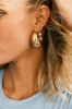NEW!! “Riley” Gold Chunky Hoop sold by Glitzy Bella