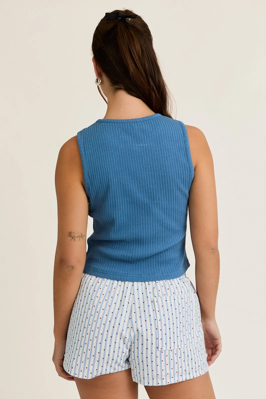 FINAL SALE!! Feeling Lucky Embroidered Tank sold by Glitzy Bella product image thumbnail 5