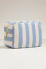 NEW!! Carmel Striped Sunscreen Pouch in Denim sold by Glitzy Bella