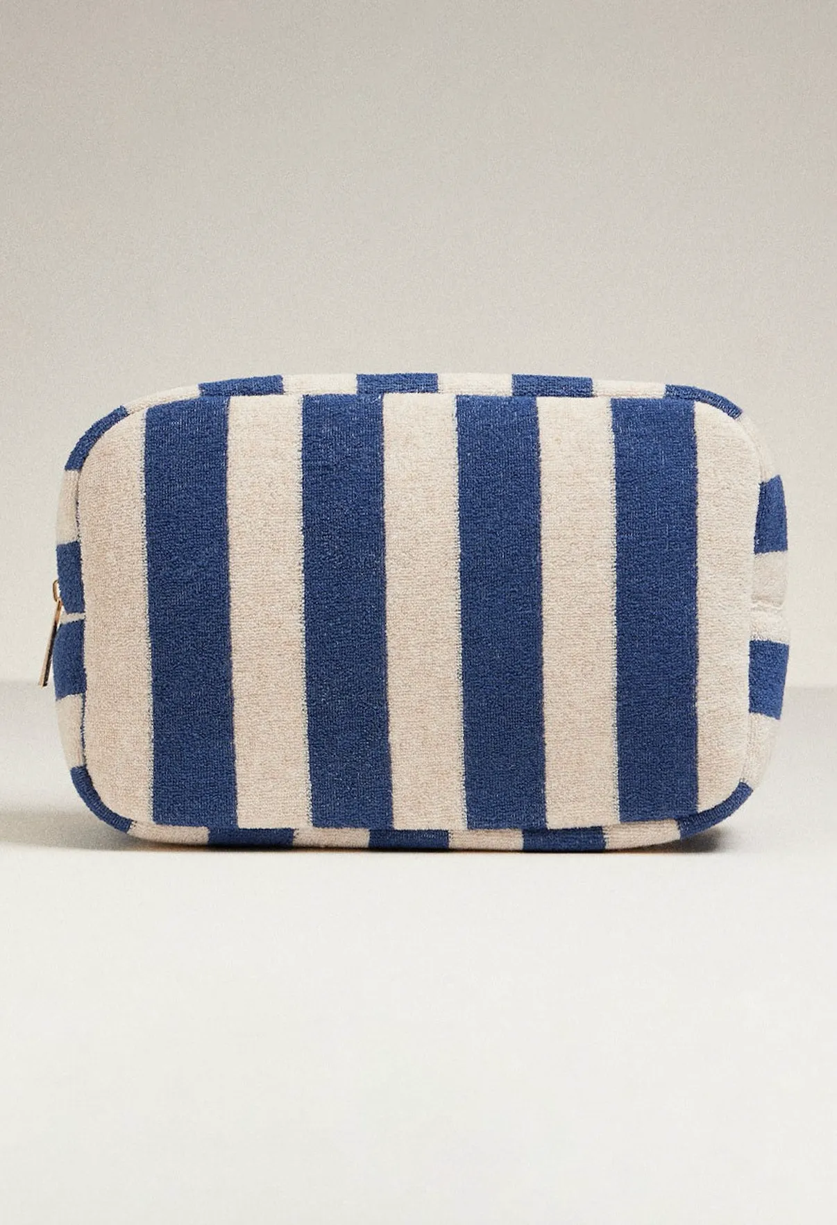 FINAL SALE!! Carmel Striped Sunscreen Pouch in Navy sold by Glitzy Bella product image thumbnail 2