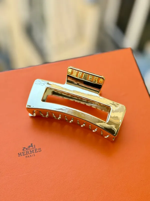 NEW!! Gold Claw Clip sold by Glitzy Bella