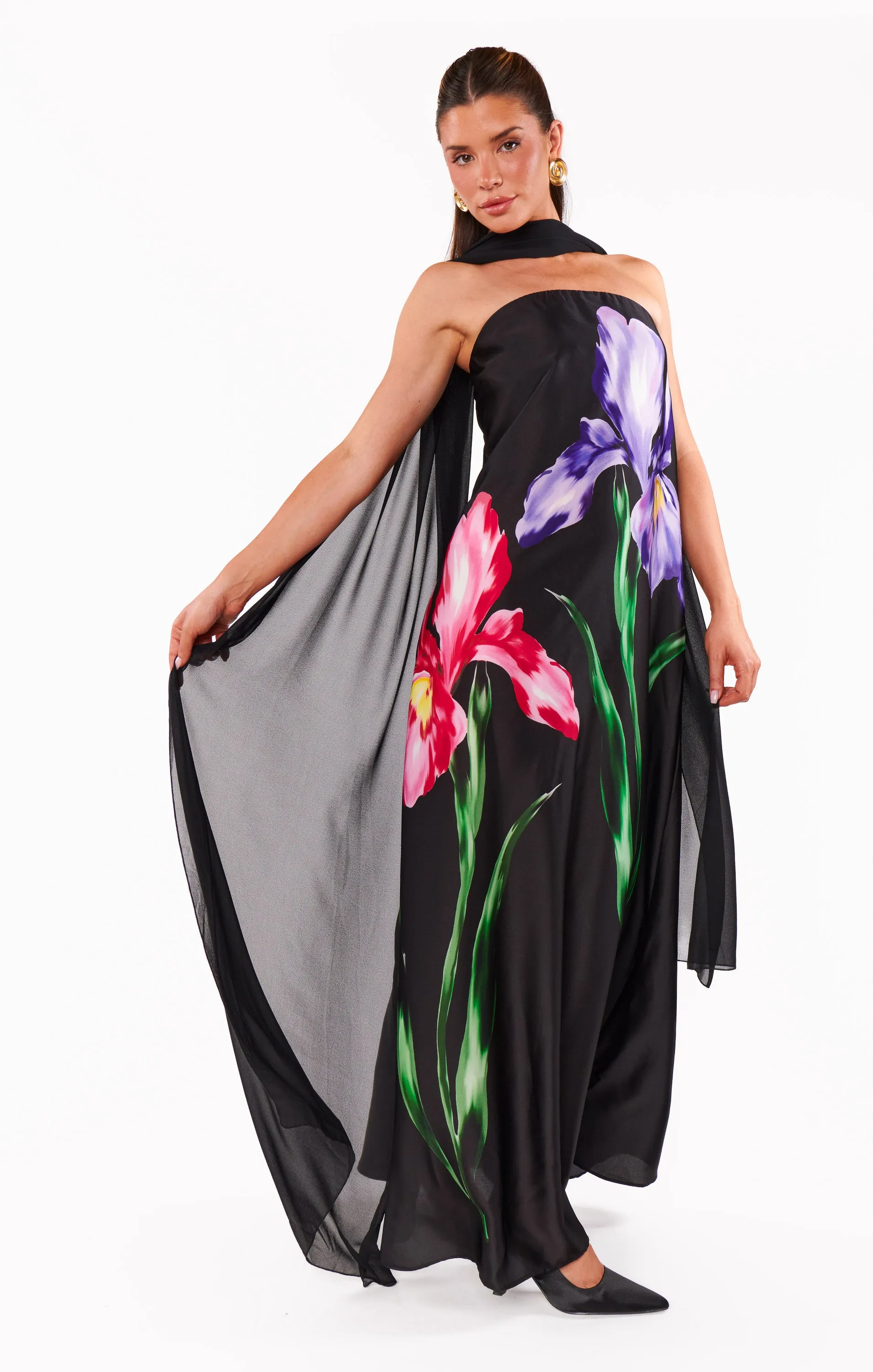 FINAL SALE!! Renee Floral Maxi Dress sold by Glitzy Bella product image thumbnail 4