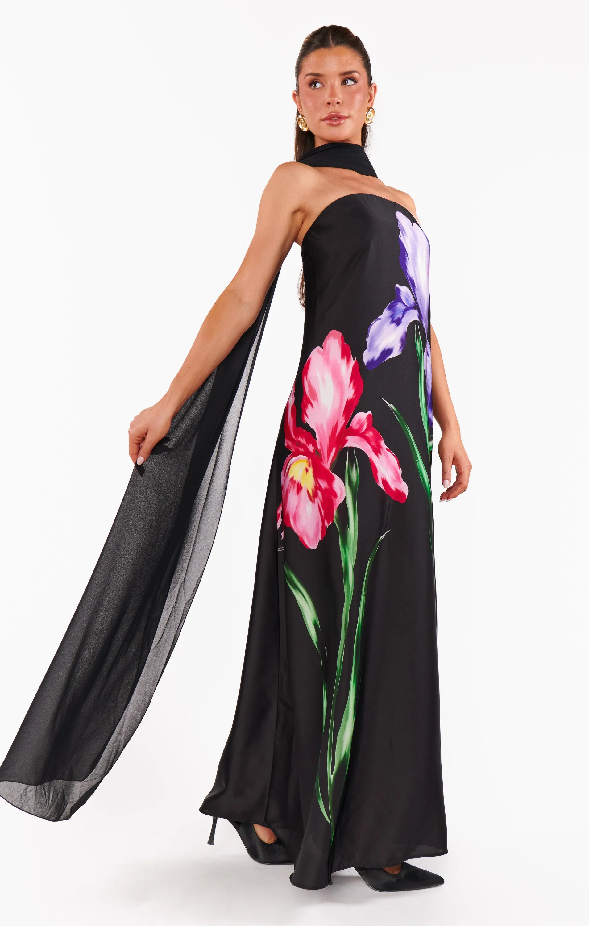 FINAL SALE!! Renee Floral Maxi Dress sold by Glitzy Bella