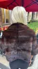 NEW!! Vintage Mahogany Mink Crop Fur Jacket Size Medium sold by Glitzy Bella