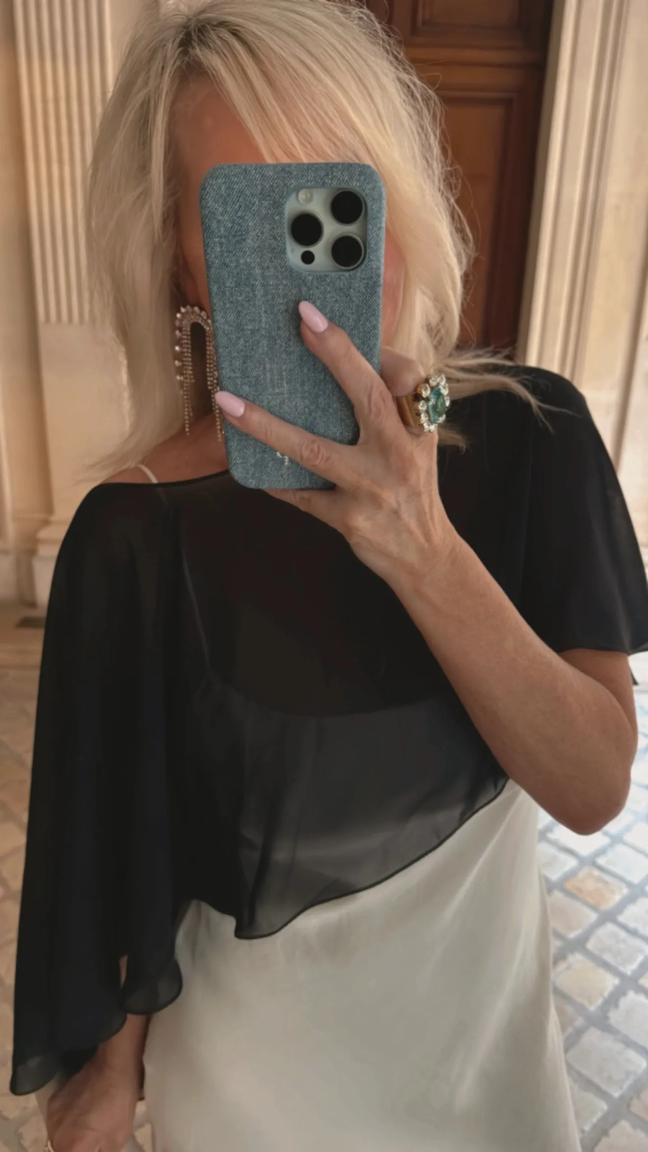 NEW!! Sheer Cape sold by Glitzy Bella