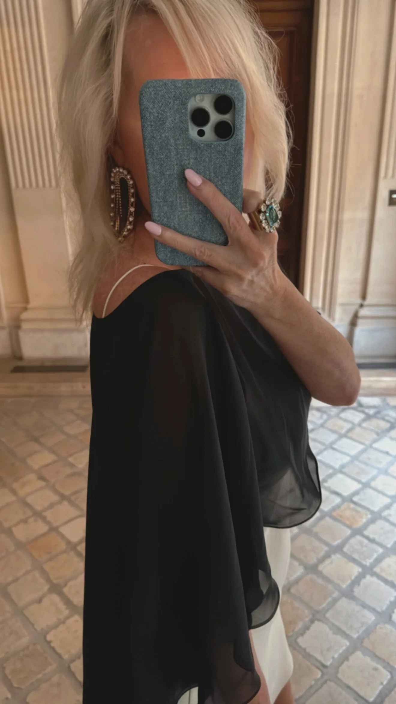 NEW!! Sheer Cape sold by Glitzy Bella product image thumbnail 3