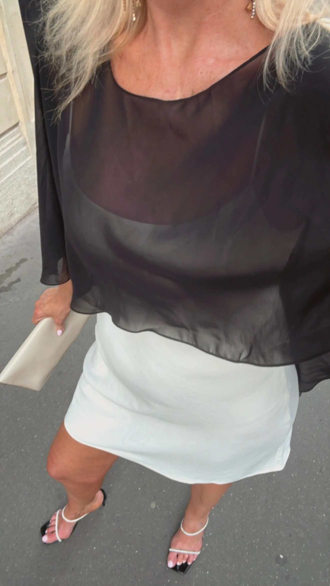 NEW!! Sheer Cape sold by Glitzy Bella product image thumbnail 2