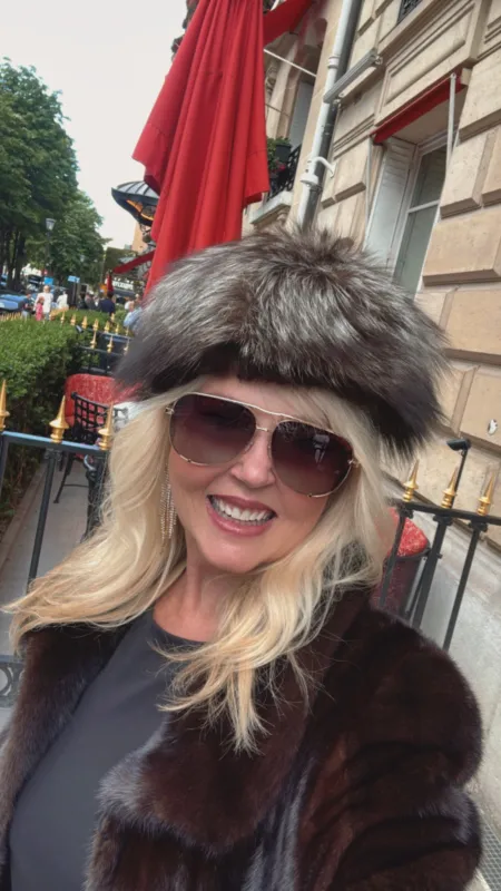 NEW!! Vintage Fox Fur Hat Size Small sold by Glitzy Bella