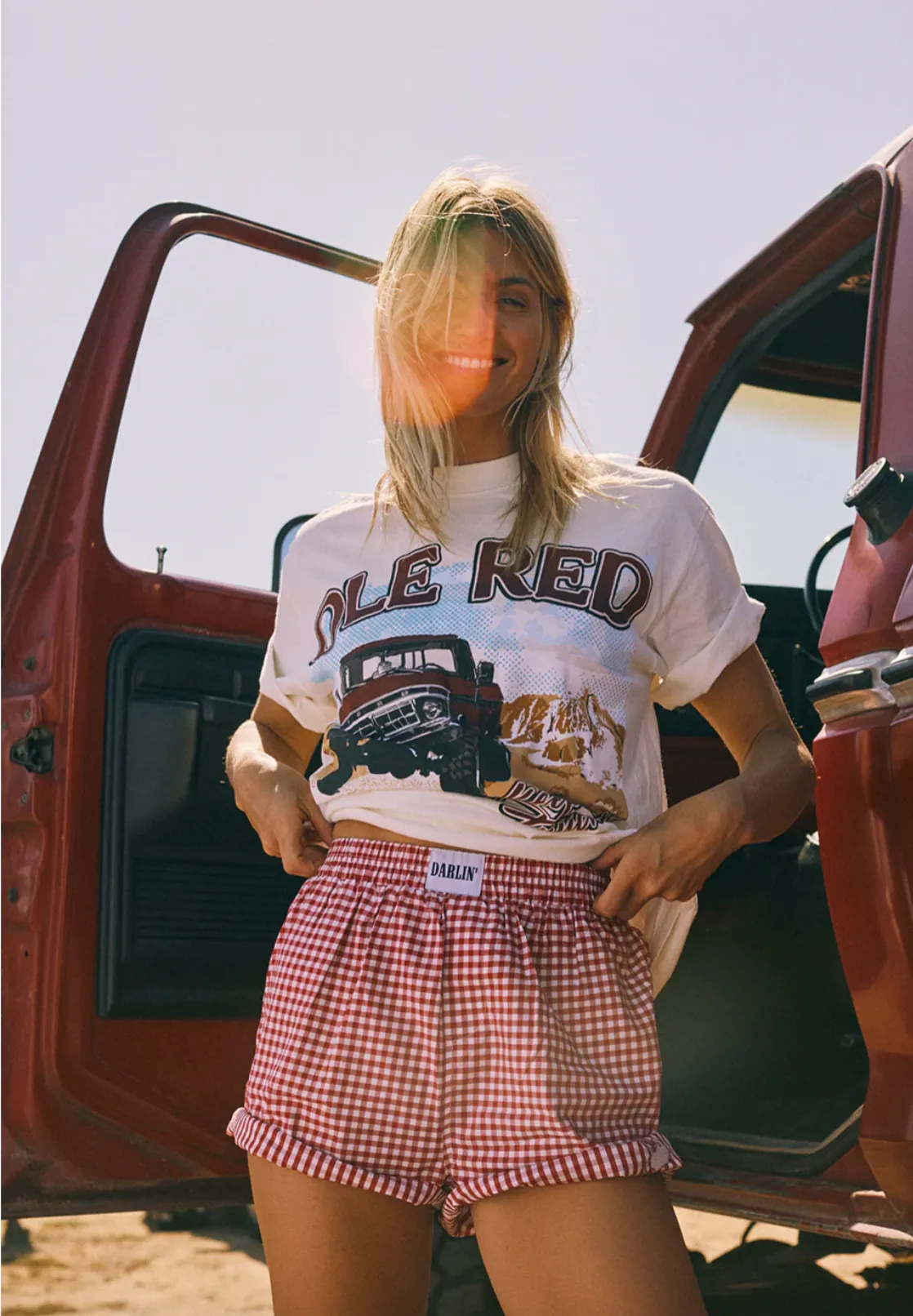 NEW!! Ole Red Graphic Tee in Ivory sold by Glitzy Bella