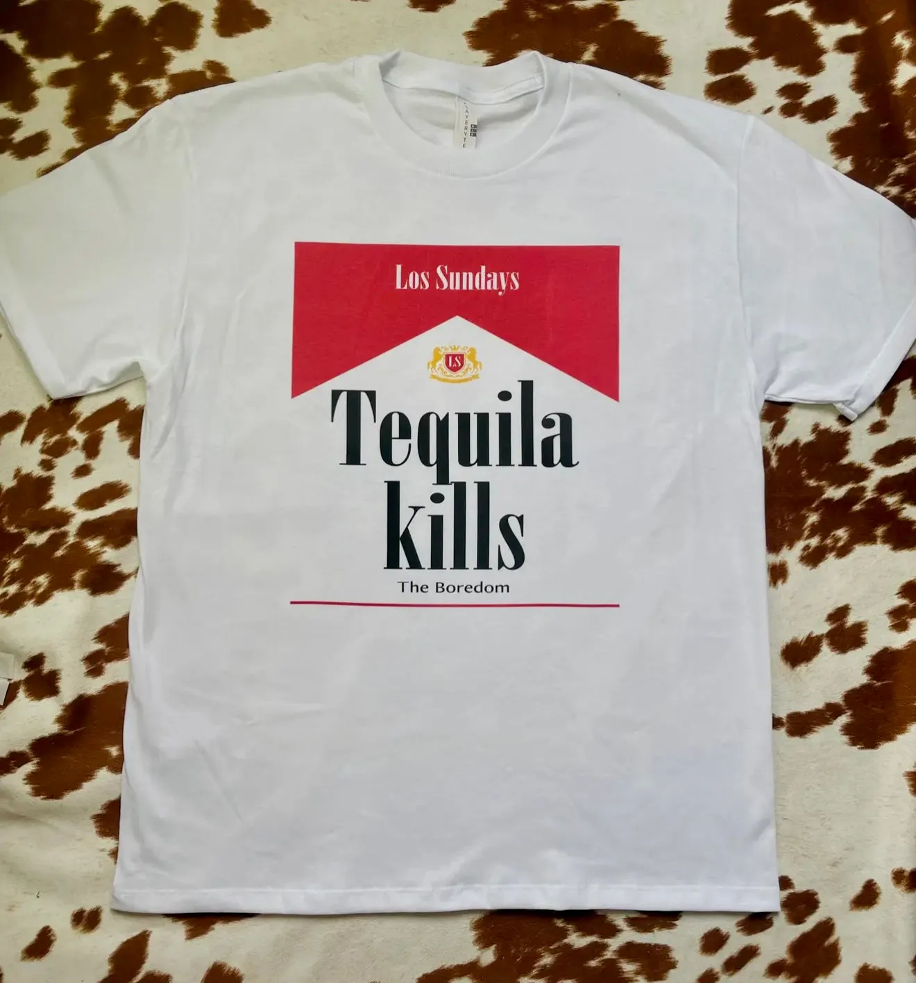 FINAL SALE!! Tequila Kills Graphic Tee sold by Glitzy Bella