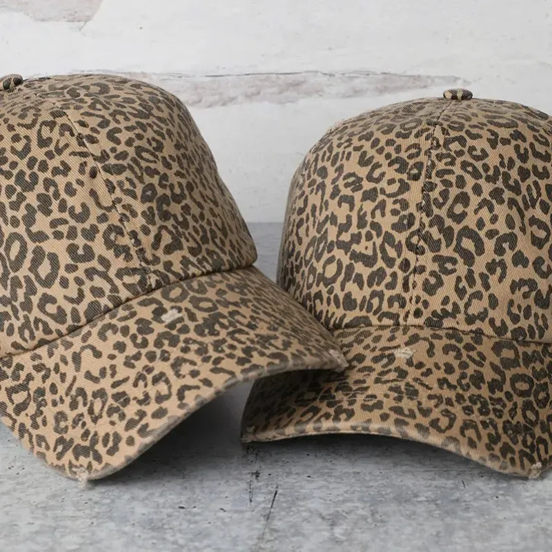 FINAL SALE!! Leopard Baseball Cap sold by Glitzy Bella