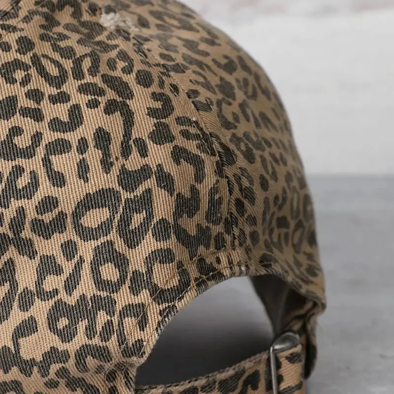 FINAL SALE!! Leopard Baseball Cap sold by Glitzy Bella product image thumbnail 4