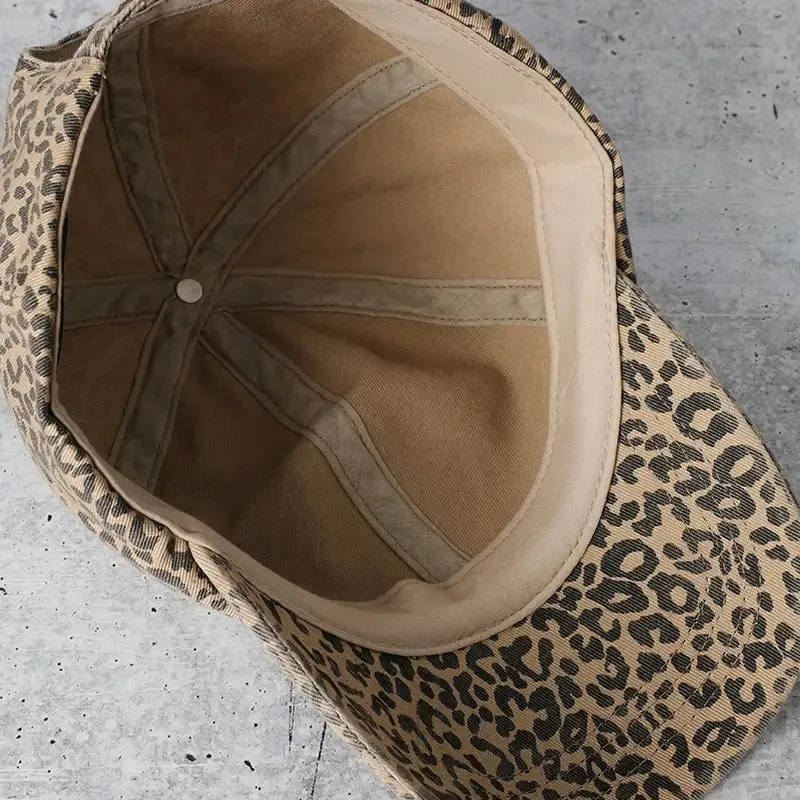 FINAL SALE!! Leopard Baseball Cap sold by Glitzy Bella product image thumbnail 3