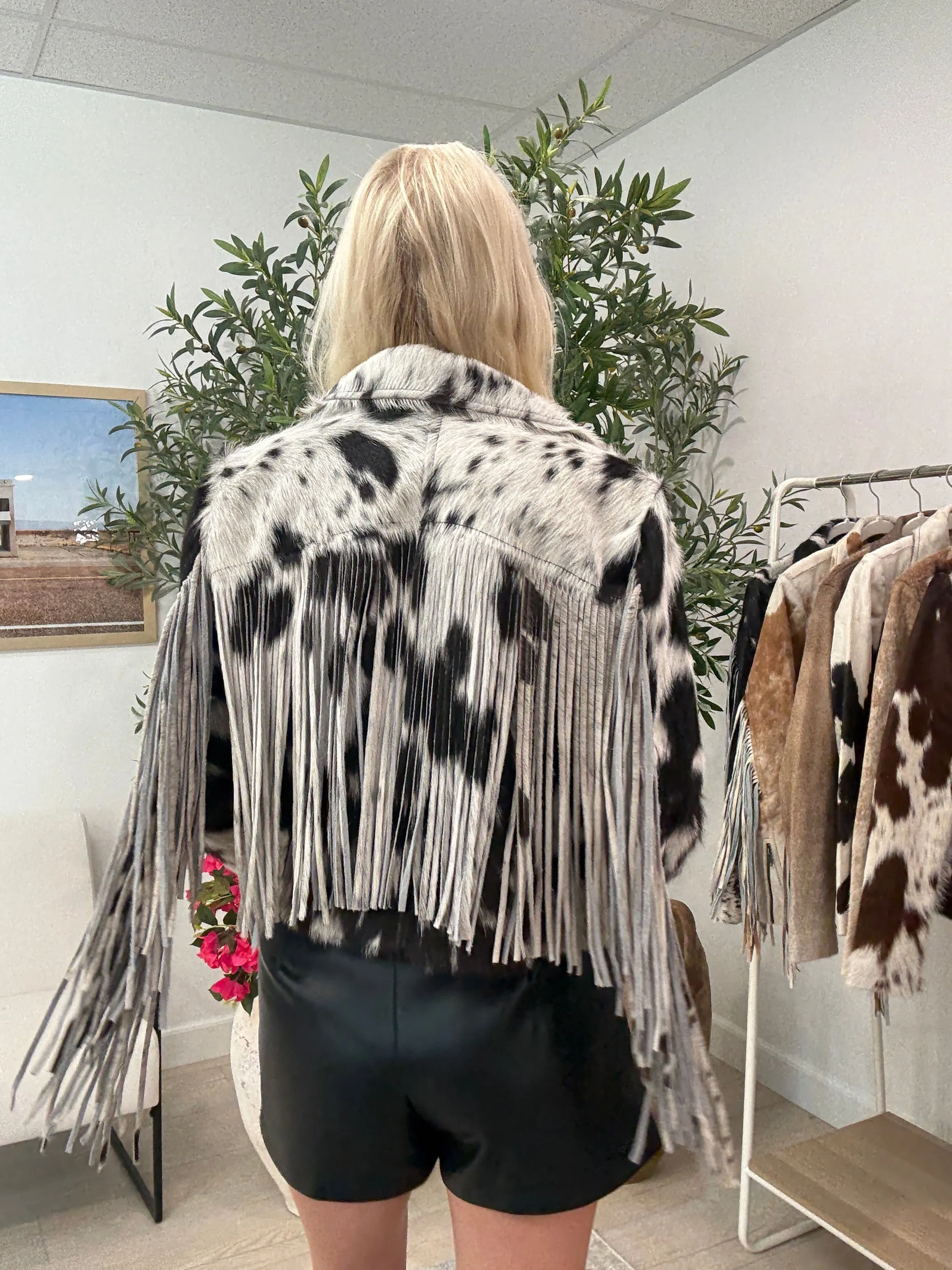 NEW!! Cowhide Jacket #16 - Size Small sold by Glitzy Bella product image thumbnail 4