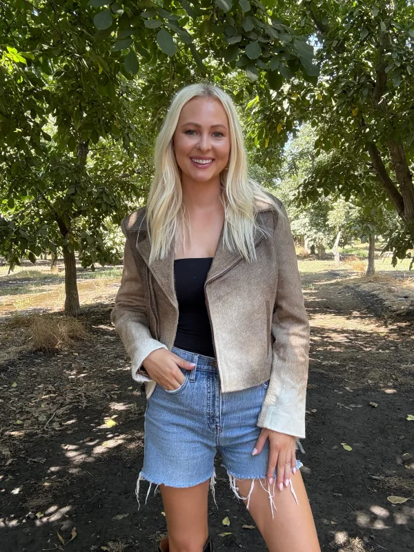 NEW!! Cowhide Jacket #5 - Size Medium sold by Glitzy Bella