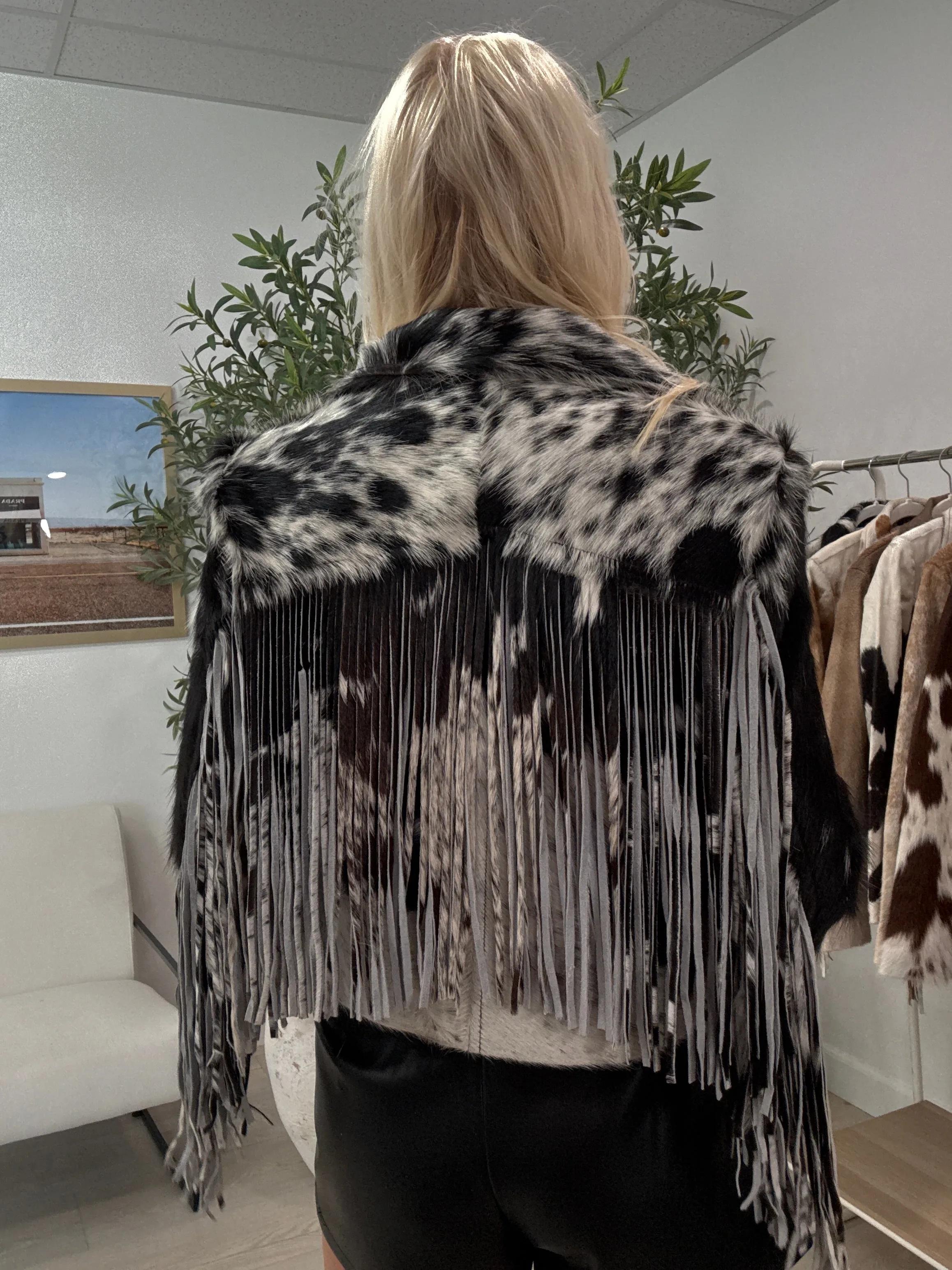 NEW!! Cowhide Jacket #27 - Size Small sold by Glitzy Bella product image thumbnail 4