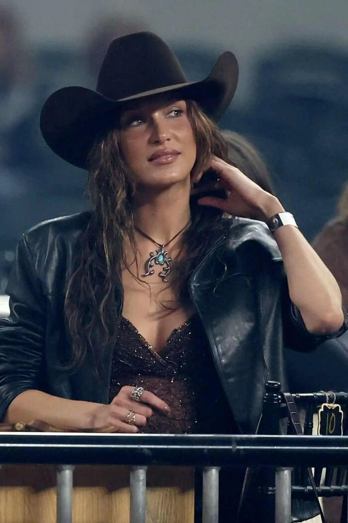 NEW!! The “Bella" Kingman Turquoise and Sterling Silver Necklace sold by Glitzy Bella product image thumbnail 2