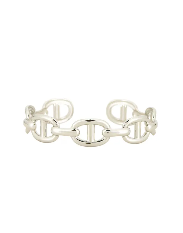 NEW!! Bit Cuff Bracelet in Silver sold by Glitzy Bella