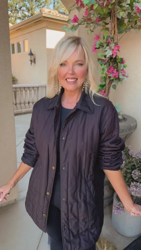 NEW!! Vintage Burberry Quilted Jacket Size L/XL sold by Glitzy Bella