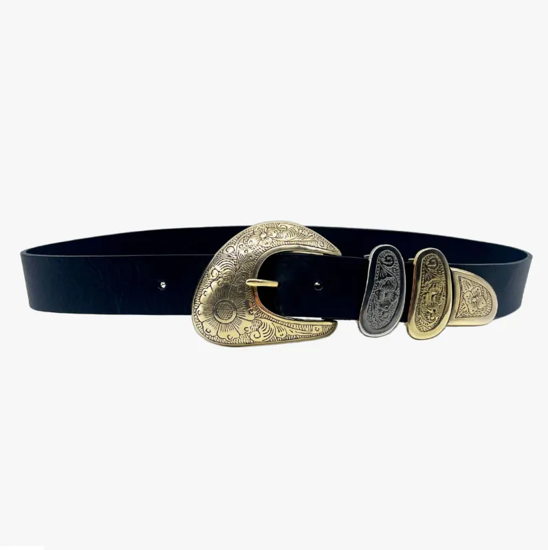 PREORDER!! Ariel Two Tone Belt sold by Glitzy Bella