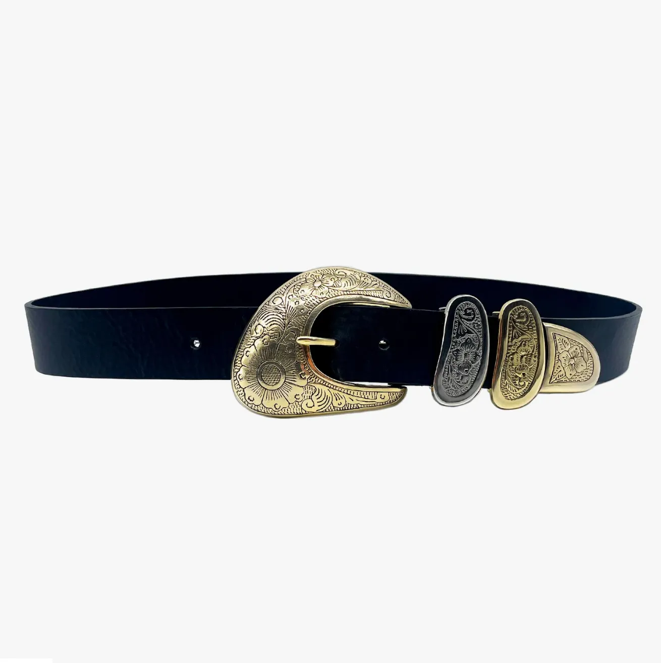 PREORDER!! Ariel Two Tone Belt sold by Glitzy Bella