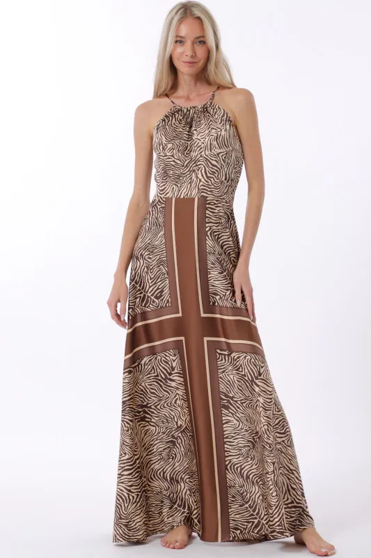 NEW!! "Own It" Satin Maxi Dress in 2 Colors sold by Glitzy Bella