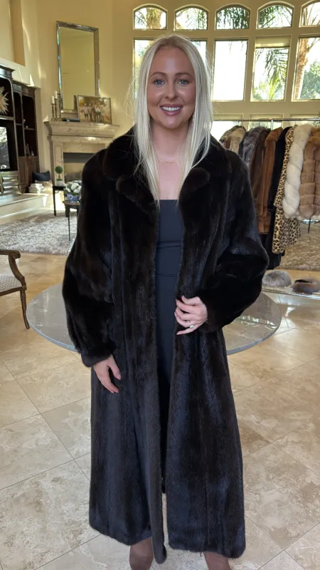 #115 Vintage Ranch Mink Coat Size Large sold by Glitzy Bella