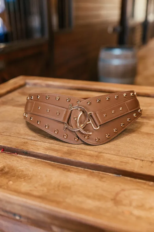 NEW!! "Rodeo Royalty" Belt in Brown sold by Glitzy Bella