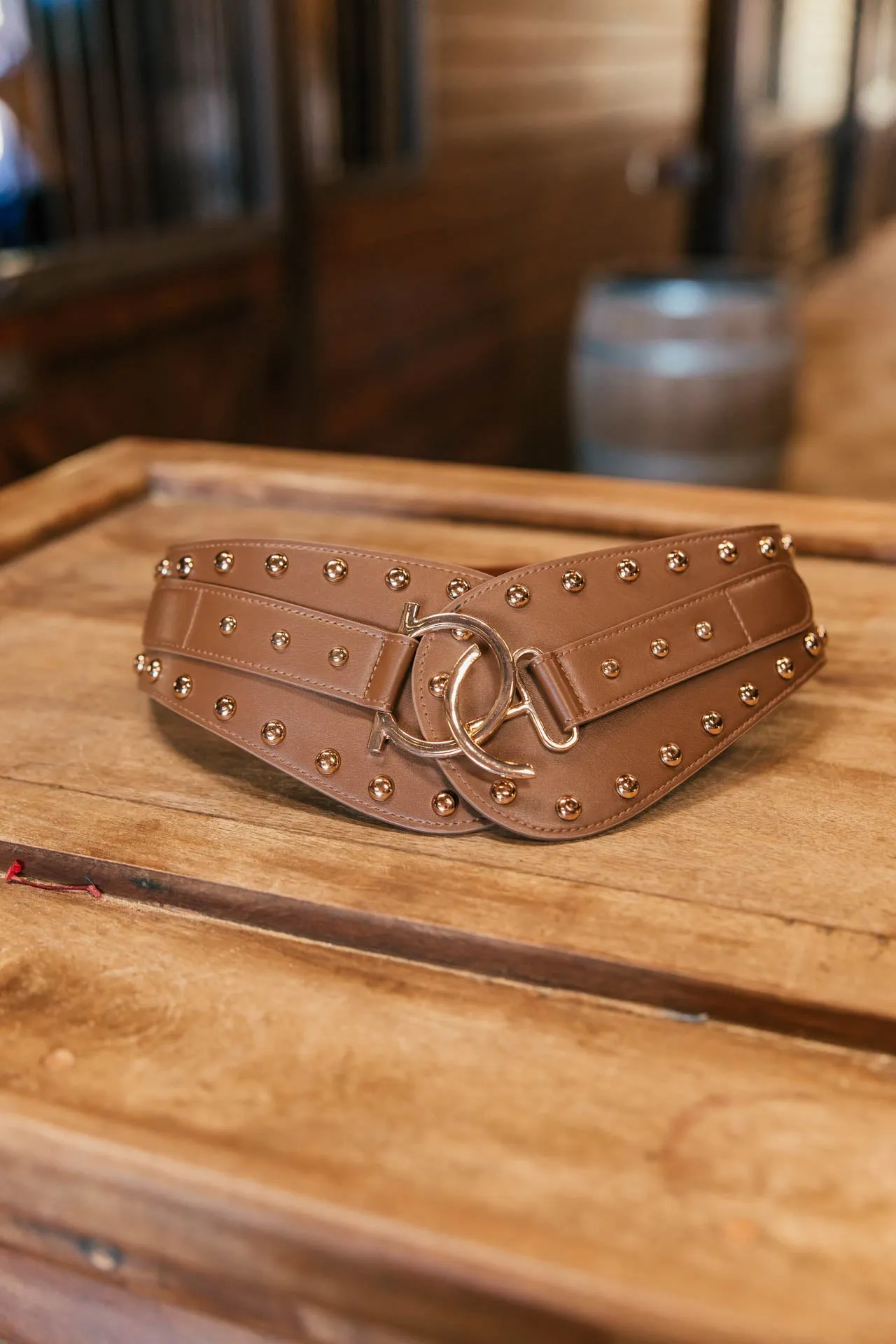 NEW!! "Rodeo Royalty" Belt in Brown sold by Glitzy Bella