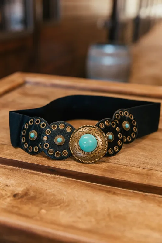 NEW!! "The Outlaw" Belt in Black sold by Glitzy Bella