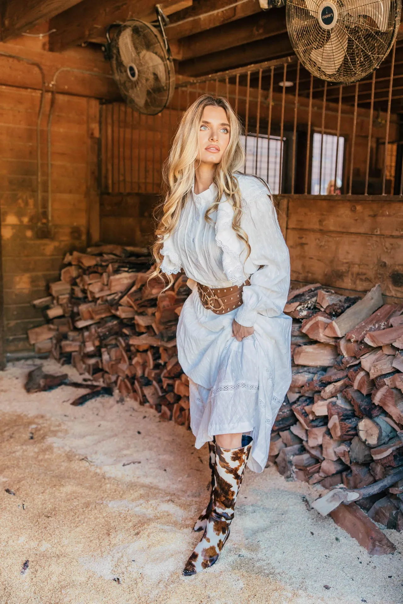 NEW!! "Western Couture" Top and Skirt Set sold by Glitzy Bella product image thumbnail 4